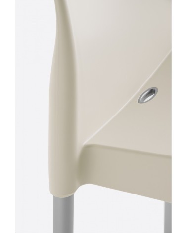 Krzesło metalowo-polipropylenowe sztaplowane Pedrali ICE-800 - P