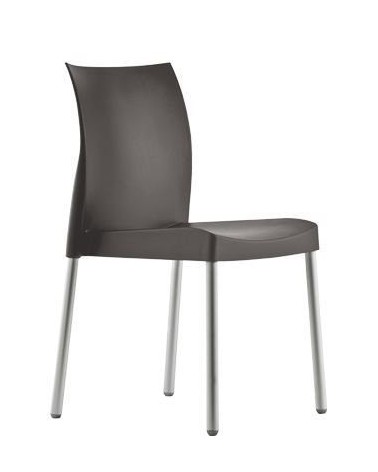 Krzesło metalowo-polipropylenowe sztaplowane Pedrali ICE-800 - P
