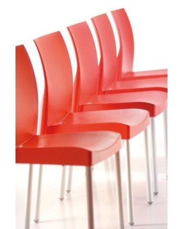 Krzesło metalowo-polipropylenowe sztaplowane Pedrali ICE-800 - P