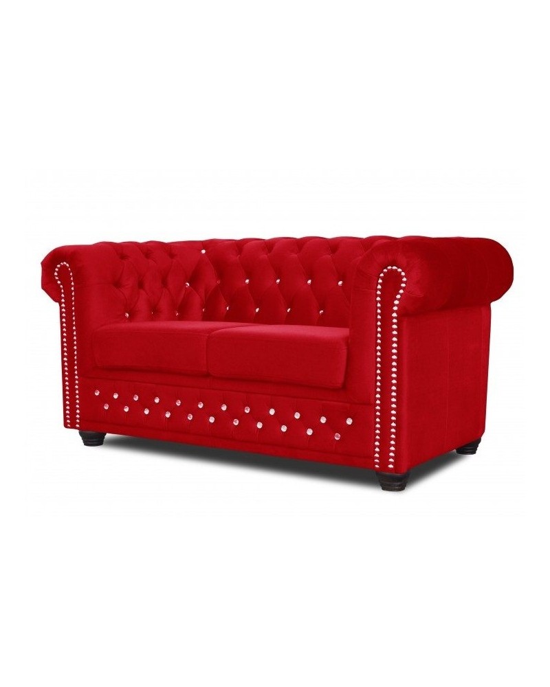 Sofa Chesterfield 2-osobowa ROY 2 BL - RP