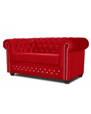Sofa Chesterfield 2-osobowa ROY 2 BL - RP