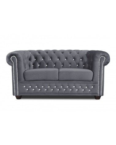 Sofa Chesterfield 2-osobowa ROY 2 BL - RP