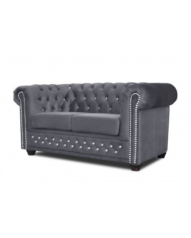 Sofa Chesterfield 2-osobowa ROY 2 BL - RP