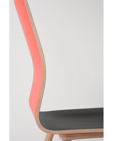 Krzesło drewniane Paged A-2094 X-CHAIR - PM