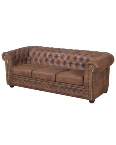 Sofa trzyosobowa ROY 3 z pikowaniem Chesterfield - RP