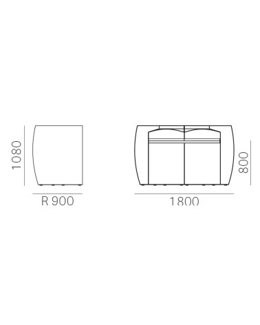 B-P-IGLOO CONSOLE Bar
