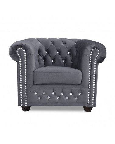 Fotel Chesterfield ROY BL - RP