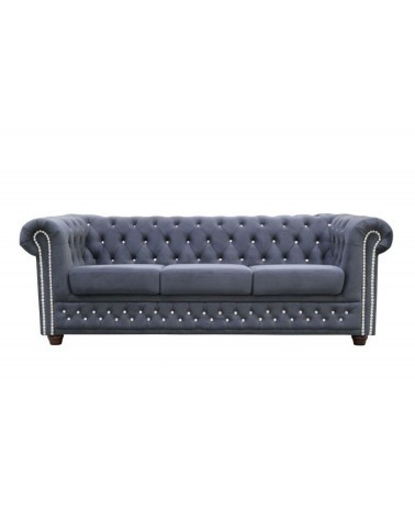 Sofa Chesterfield 3-osobowa ROY 3 BL - RP