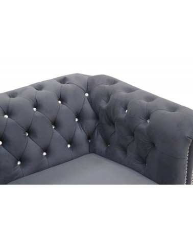 Sofa Chesterfield 3-osobowa ROY 3 BL - RP