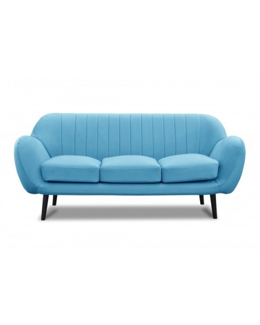 Sofa dwuosobowa TAG 3 z drewnianymi nogami - RP