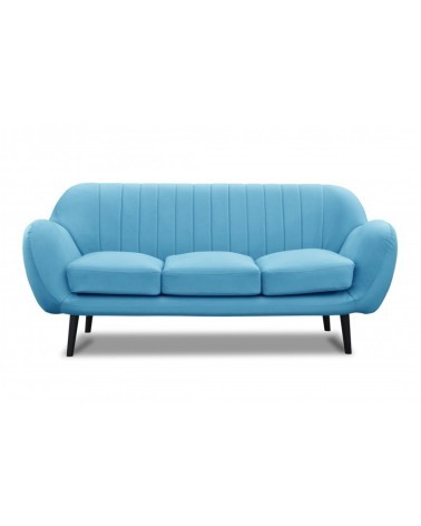 Sofa dwuosobowa TAG 3 z drewnianymi nogami - RP
