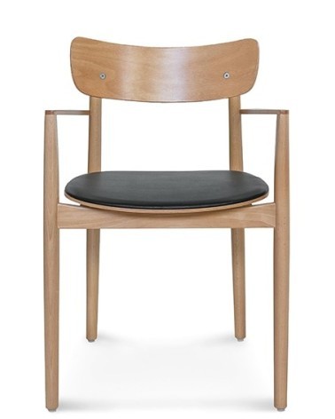 Fotel z tapicerowanym siedziskiem  Fameg B-1803 NOPP - R