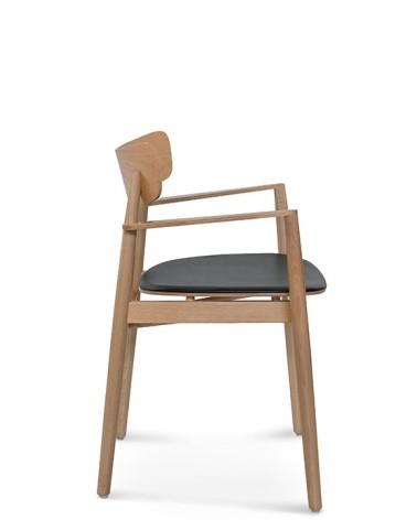 Fotel z tapicerowanym siedziskiem  Fameg B-1803 NOPP - R