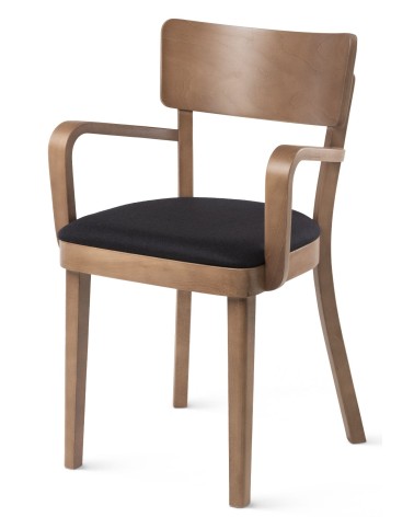 Fotel Fameg B-9449 SOLID z twardym lub tapicerowanym siedziskiem - R