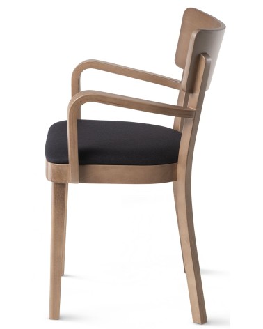 Fotel Fameg B-9449 SOLID z twardym lub tapicerowanym siedziskiem - R