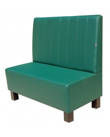 Sofa restauracyjna na wymiar LORD z drewnianymi nogami