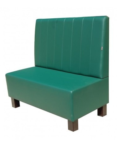 Sofa restauracyjna na wymiar LORD z drewnianymi nogami