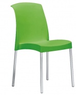 Krzesło gastronomiczne w kolorze zielonym