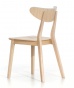 K-PM-A-4239 LOF krzesło drewniane w wersji z tapicerowanym oparciem
