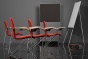 Fotel metalowy tapicerowany Nowy Styl SAMBA 4L-ARM - NS