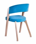 K-PM-A-4105 ARGO krzesło drewniane w wersji tapicerowanej