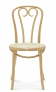 Krzesło z wyplatanym siedziskiem