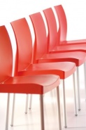 Krzesło metalowo-polipropylenowe sztaplowane Pedrali ICE-800 - P
