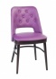 K-MJ-A-0045 krzesło drewniane w wersji tapicerowanej