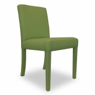 Krzesło do restauracji w kolorze zielonym