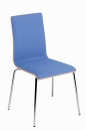 Krzesło tapicerowane CAFE VII B PLUS na metalowych nogach - NS 5