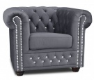 Fotel Chesterfield ROY BL - RP 2