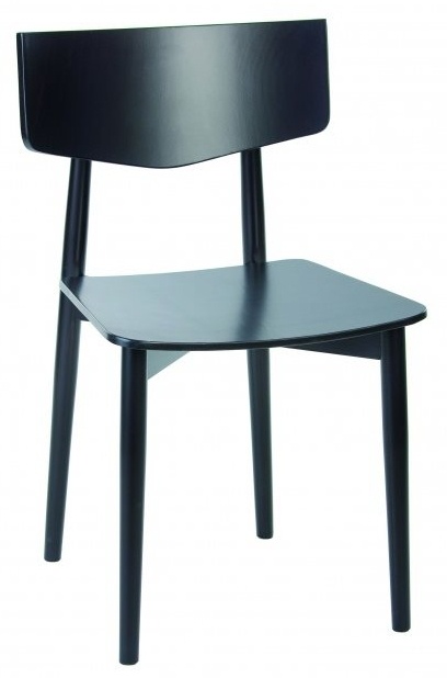 K-PM-A-4350 UVU krzesło wykonane z drewna bukowego w wersji nietapicerowanej