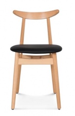 Krzesła z wysokiej jakości drewna do wnętrz restauracji