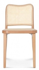 Krzesło drewniane z wyplotem lub tkaniną A-811 - R